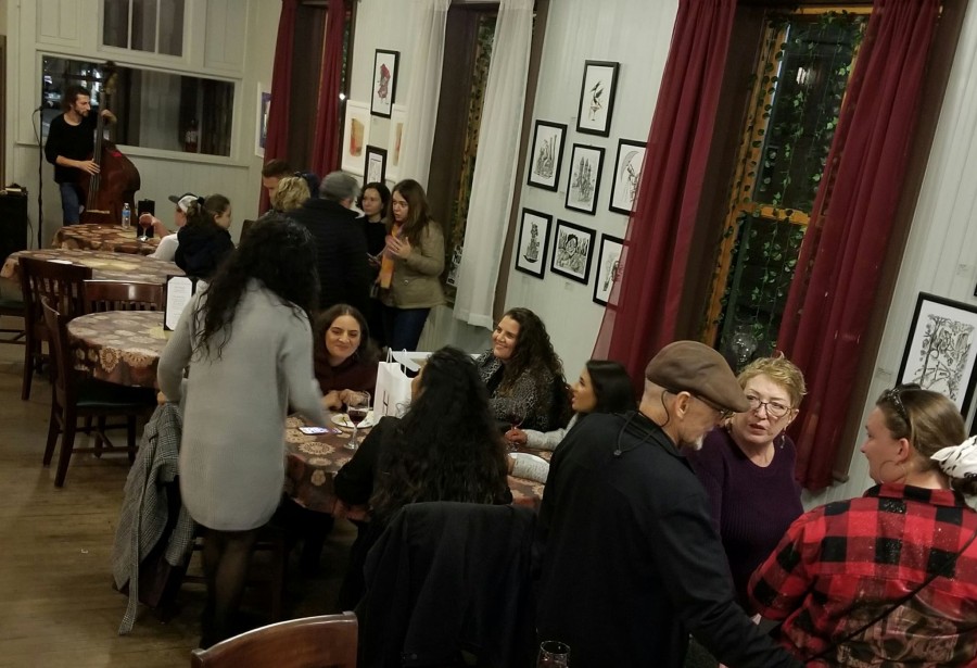 #WineArt exhibition at "Big Creek Vineyard" Jim Thorpe (PA)