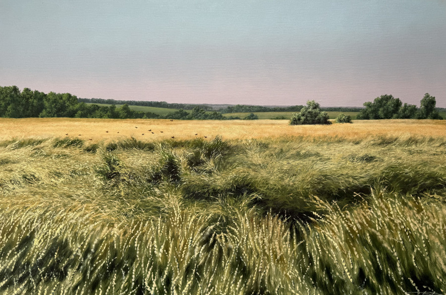 In this week’s Solo exhibition & Auction >> "The Rye" by Igor Dubovoy